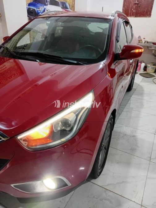هيونداي IX 35 2015 أحمر أوتوماتيك مستعملة للبيع في رشيد - 6
