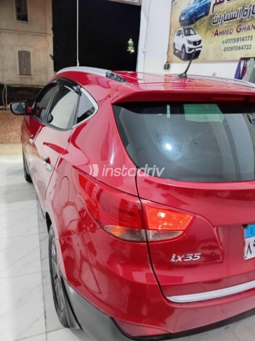هيونداي IX 35 2015 أحمر أوتوماتيك مستعملة للبيع في رشيد - 9