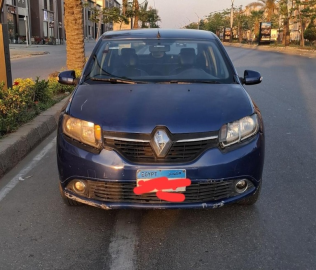 Renault Logan 2015 Blue Manual Used for Sale in 6 October