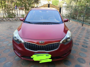 كيا سيراتو 2017 أحمر أوتوماتيك مستعملة للبيع في 6 أكتوبر