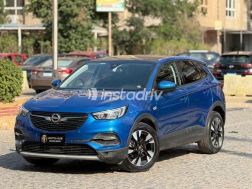 Opel Grandland 2022 Dark Blue Automatic Used for Sale in Cairo - 3