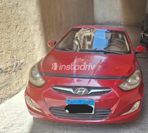 Hyundai Accent RB 2012 Burgundy Automatic Used for Sale in Sheraton - 1