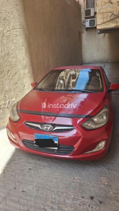 Hyundai Accent RB 2012 Burgundy Automatic Used for Sale in Sheraton - 2