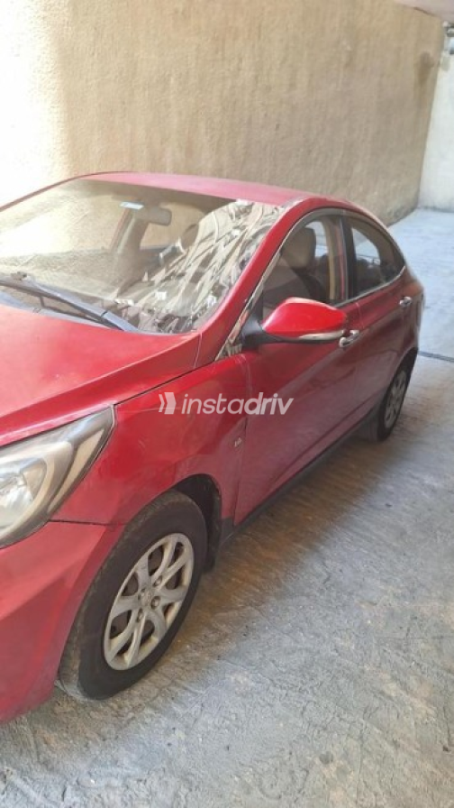 Hyundai Accent RB 2012 Burgundy Automatic Used for Sale in Sheraton - 3