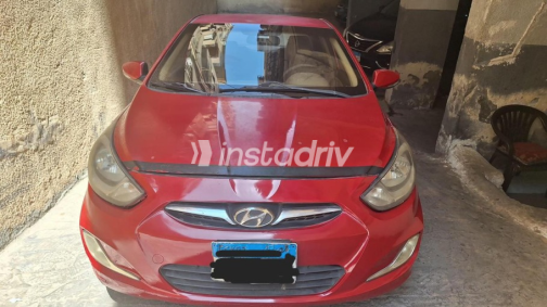Hyundai Accent RB 2012 Burgundy Automatic Used for Sale in Sheraton - 7