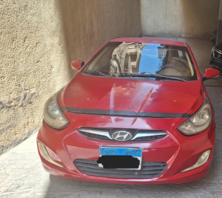 Hyundai Accent RB 2012 Burgundy Automatic Used for Sale in Sheraton