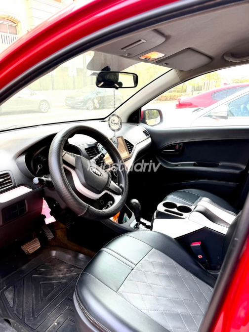 Kia Picanto 2014 Red Automatic Used for Sale in Greater Cairo ( Cairo + Giza) - 3