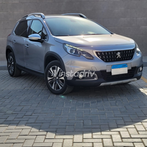 Peugeot 2008 2019 Gray Automatic Used for Sale in Greater Cairo ( Cairo + Giza) - 8