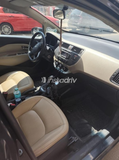 Kia Rio 2014 Dark Blue Automatic Used for Sale in Nasr city - 9
