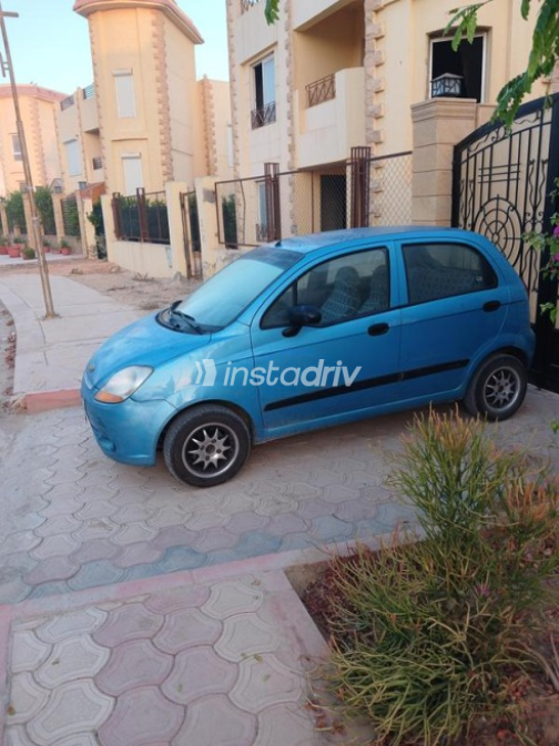 Chevrolet Spark 2008 Blue Manual Used for Sale in Giza - 1