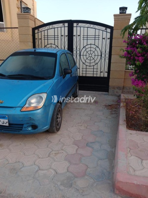 Chevrolet Spark 2008 Blue Manual Used for Sale in Giza - 2