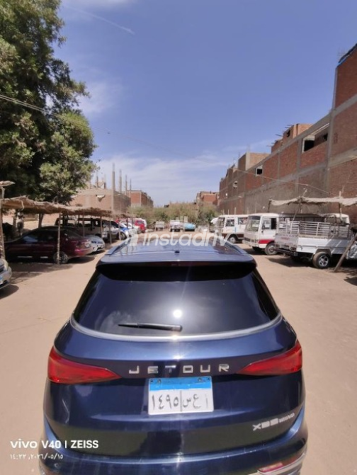 Jetour X95 2022 Dark Blue Automatic Used for Sale in Giza - 5