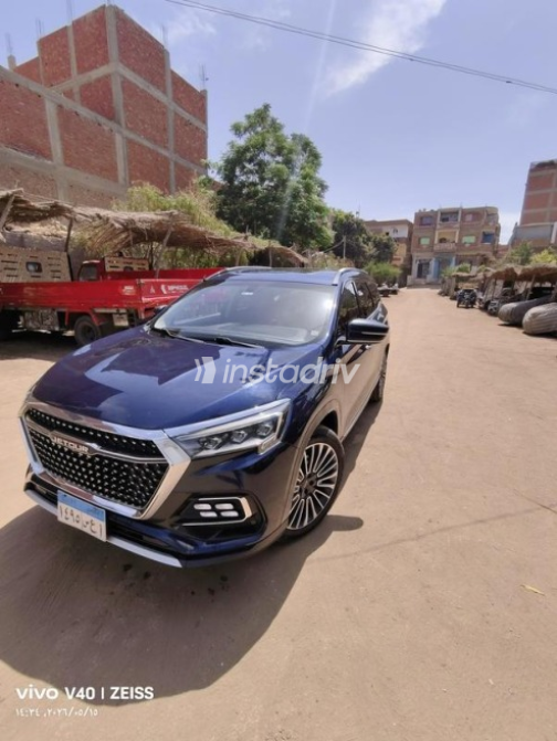Jetour X95 2022 Dark Blue Automatic Used for Sale in Giza - 7
