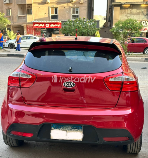Kia Rio 2013 Red Automatic Used for Sale in Greater Cairo ( Cairo + Giza) - 1