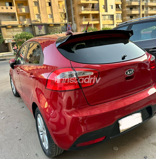 Kia Rio 2013 Red Automatic Used for Sale in Greater Cairo ( Cairo + Giza) - 4
