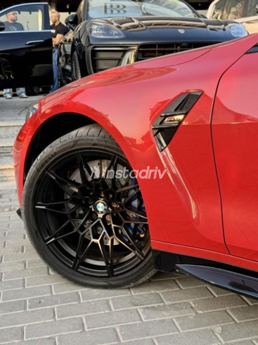 BMW M4 2024 Red Automatic Used for Sale in Cairo - 4