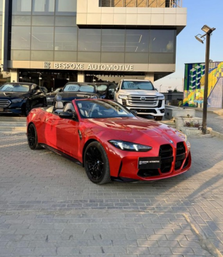 BMW M4 2024 Red Automatic Used for Sale in Cairo