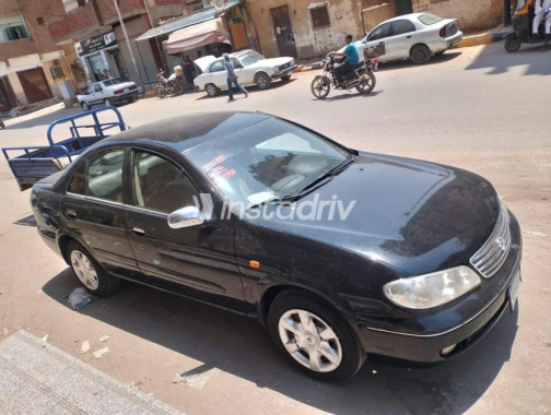 نيسان صنى 2008 أسود أوتوماتيك مستعملة للبيع في أسوان - 2