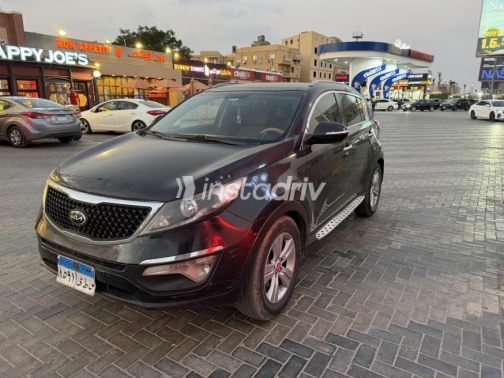 Kia Sportage 2014 Black Automatic Used for Sale in Sheikh Zayed City - 1