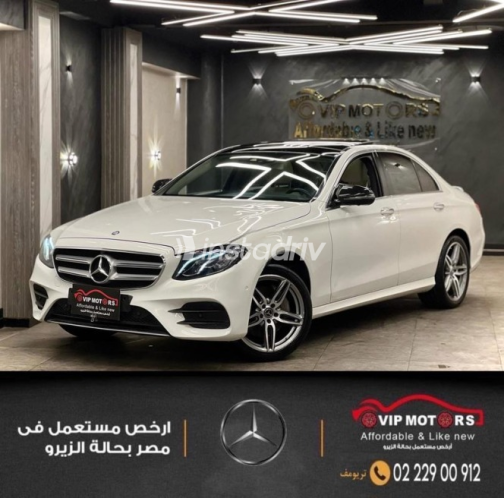 Mercedes E 200 2017 White Automatic Used for Sale in Cairo - 4