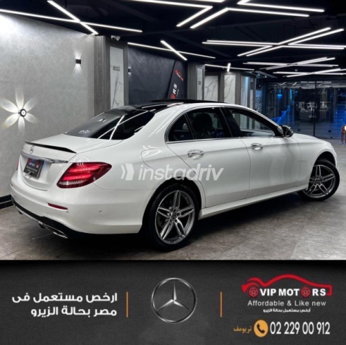 Mercedes E 200 2017 White Automatic Used for Sale in Cairo - 6