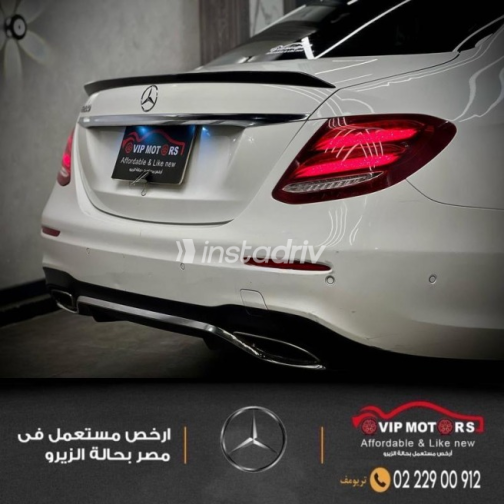 Mercedes E 200 2017 White Automatic Used for Sale in Cairo - 8