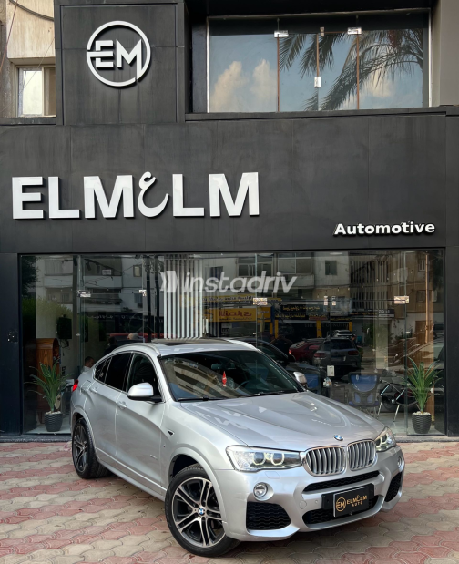 BMW X4 2017 Silver Automatic Used for Sale in Greater Cairo ( Cairo + Giza) - 2