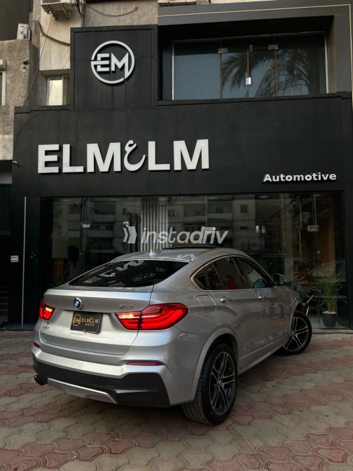 BMW X4 2017 Silver Automatic Used for Sale in Greater Cairo ( Cairo + Giza) - 4