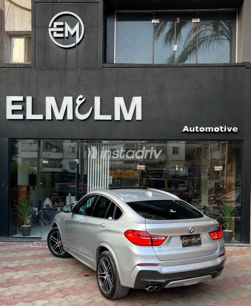 BMW X4 2017 Silver Automatic Used for Sale in Greater Cairo ( Cairo + Giza) - 5