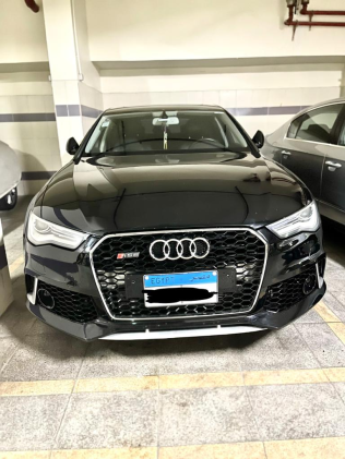 اودي A6 2016 أسود أوتوماتيك مستعملة للبيع في القاهرة الكبرى ( القاهرة - الجيزة)