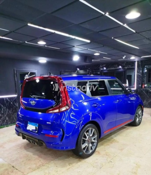 Kia Soul 2021 Blue Automatic Used for Sale in Kafr el-Sheikh - 2