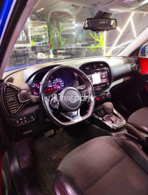 Kia Soul 2021 Blue Automatic Used for Sale in Kafr el-Sheikh - 7