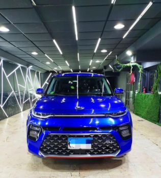 Kia Soul 2021 Blue Automatic Used for Sale in Kafr el-Sheikh