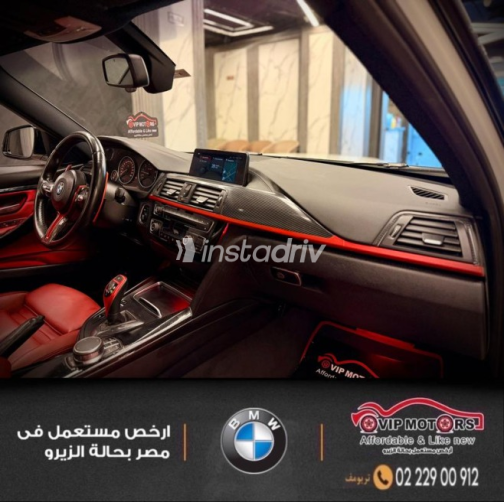 بي ام دبليو 320 2018 أبيض أوتوماتيك مستعملة للبيع في القاهرة - 4