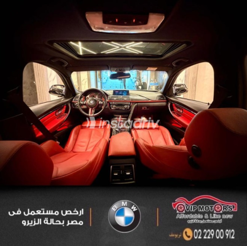 بي ام دبليو 320 2018 أبيض أوتوماتيك مستعملة للبيع في القاهرة - 6