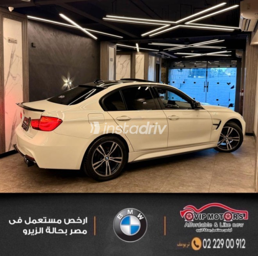 بي ام دبليو 320 2018 أبيض أوتوماتيك مستعملة للبيع في القاهرة - 8