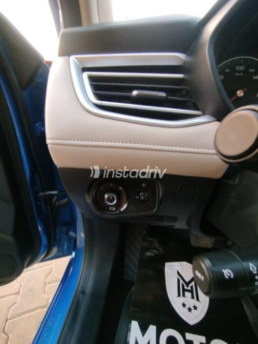 MG 5 2022 Dark Blue Automatic Used for Sale in Nasr city - 3