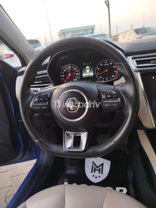 MG 5 2022 Dark Blue Automatic Used for Sale in Nasr city - 6