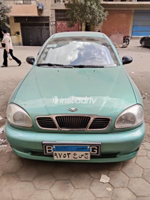Daewoo Lanos 1999 Green Manual Used for Sale in Maadi - 1