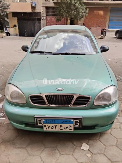 Daewoo Lanos 1999 Green Manual Used for Sale in Maadi - 2