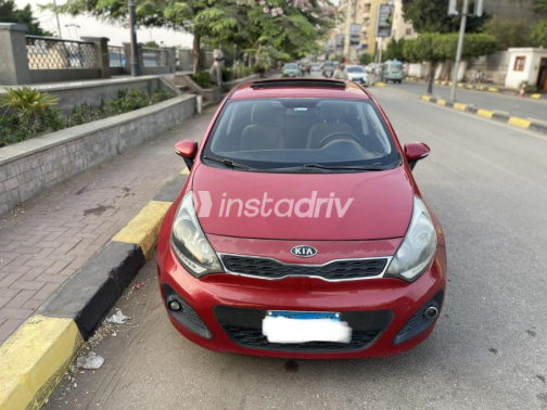 Kia Rio 2013 Red Automatic Used for Sale in Banha - 2