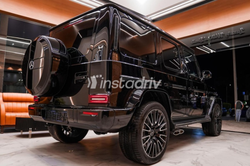 Mercedes G 63 AMG 2025 Black Automatic Used for Sale in Sheikh Zayed City - 8