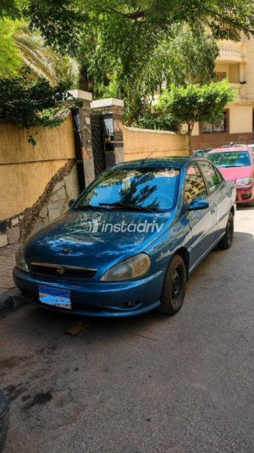 Kia Rio 2002 Blue Manual Used for Sale in Alexandria - 1