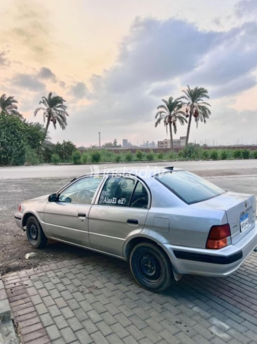 Toyota Tercel 1997 White Manual Used for Sale in Cairo - 2