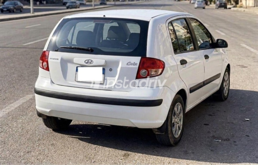 هيونداي جيتز 2006 أبيض أوتوماتيك مستعملة للبيع في كفر الشيخ - 2