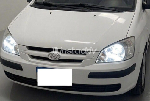 هيونداي جيتز 2006 أبيض أوتوماتيك مستعملة للبيع في كفر الشيخ - 5