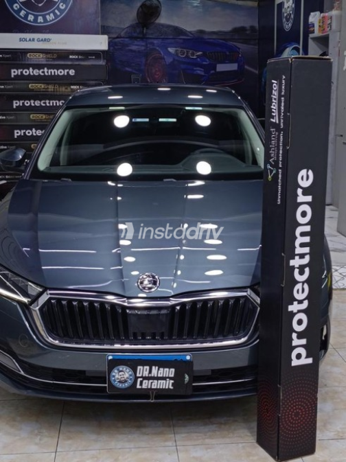 Skoda Octavia A8 2022 Petroleum Automatic Used for Sale in Cairo - 5
