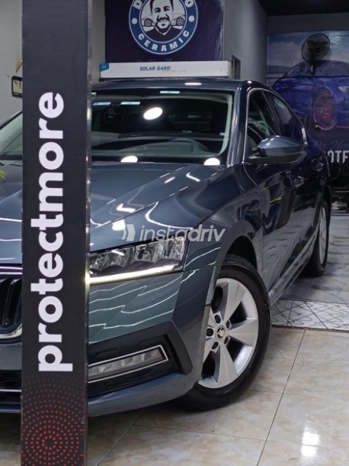 Skoda Octavia A8 2022 Petroleum Automatic Used for Sale in Cairo - 7