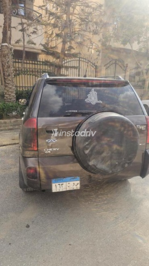 Chery Tiggo 3 2017 Brown Automatic Used for Sale in Cairo - 2
