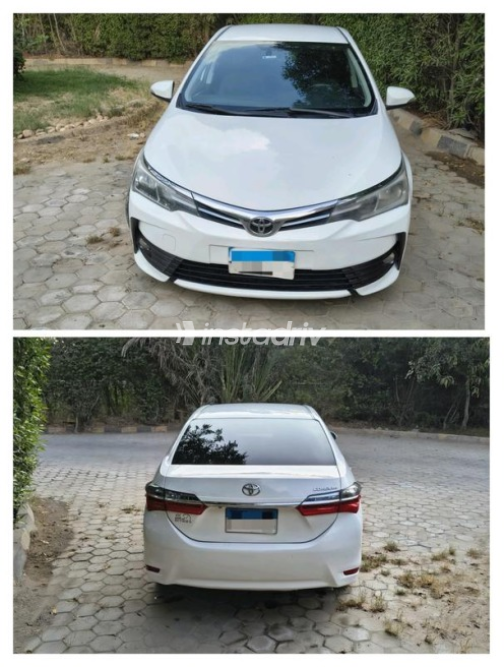 Toyota Corolla 2018 White Automatic Used for Sale in Sheikh Zayed City - 4